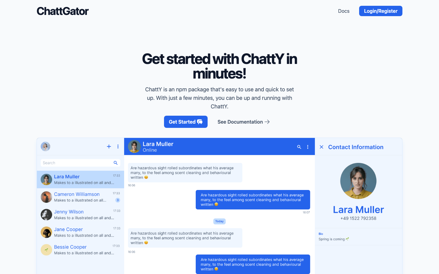 ChattGator screenshot